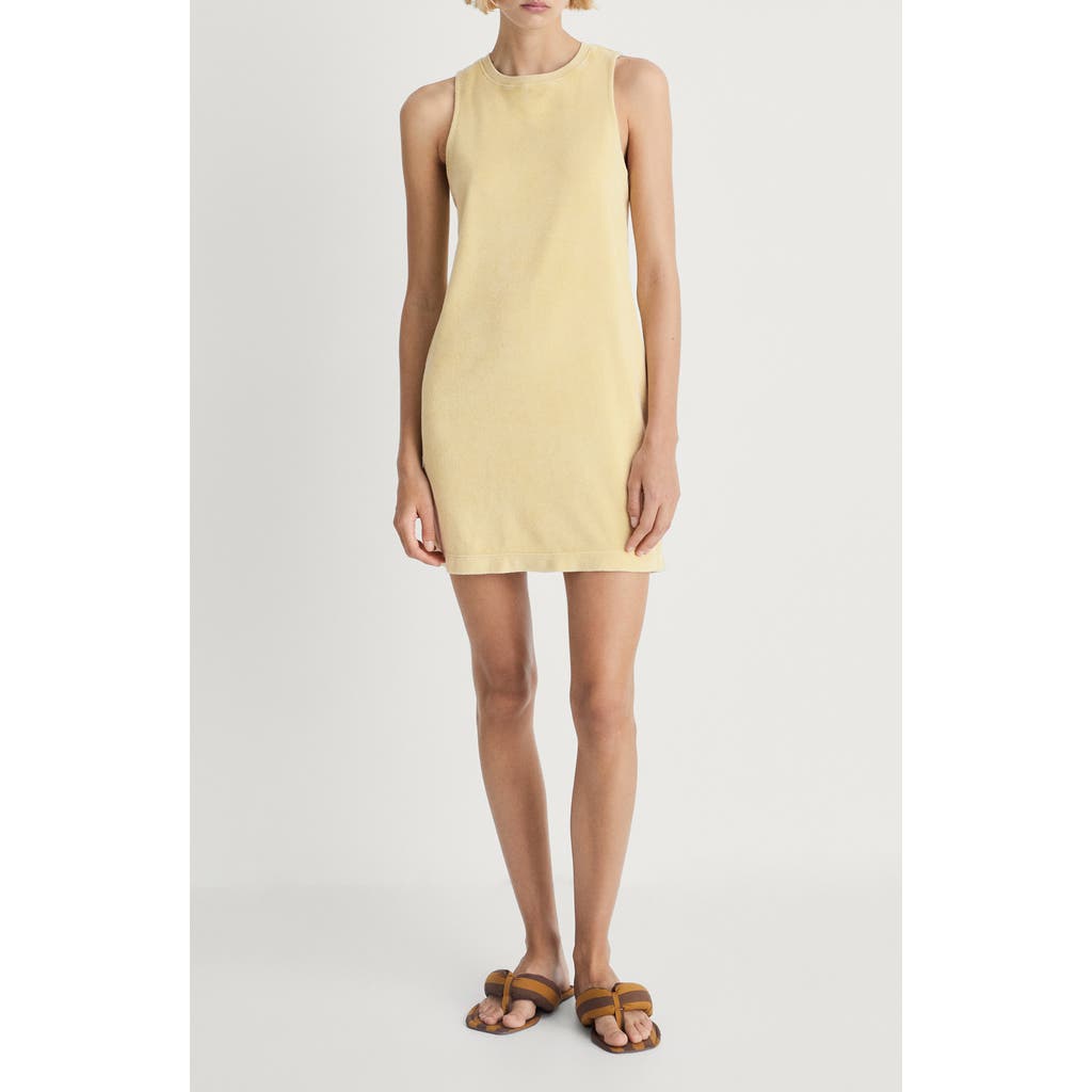 Shop Mango Overdyed Cotton Blend Terry Nightgown