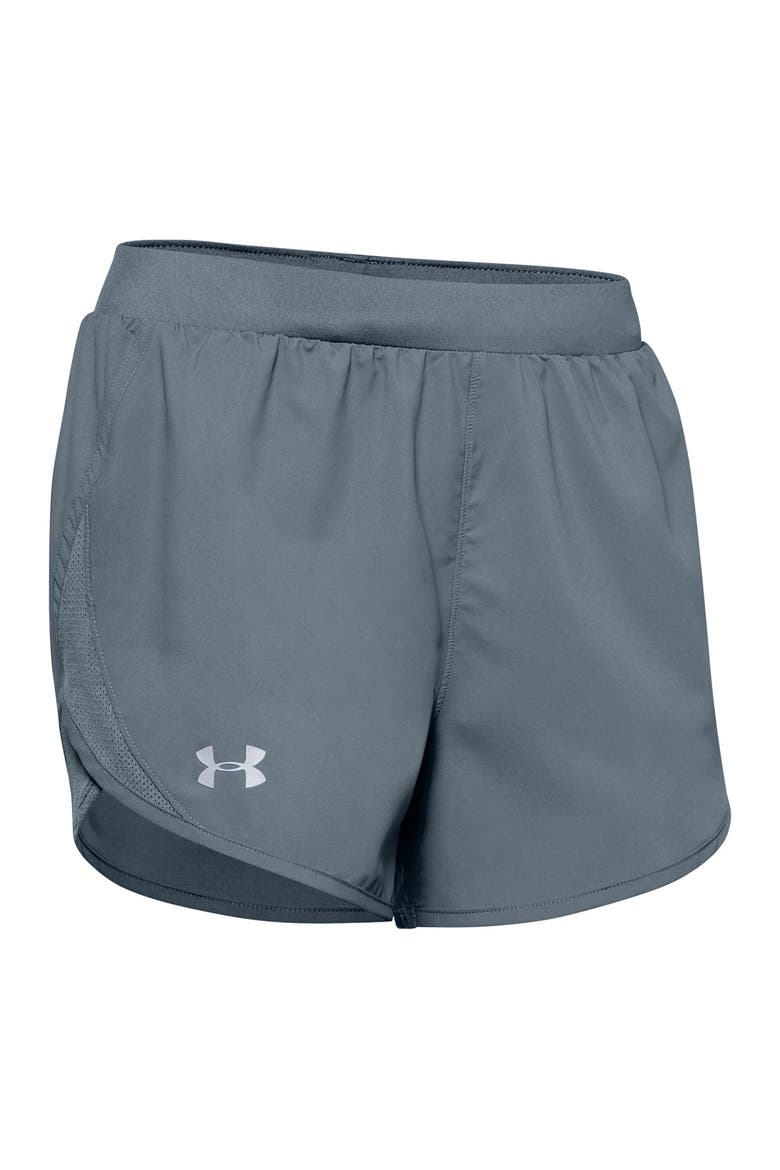 Fly By 2.0 Woven Running Shorts, Alternate, color, PITCH GREY