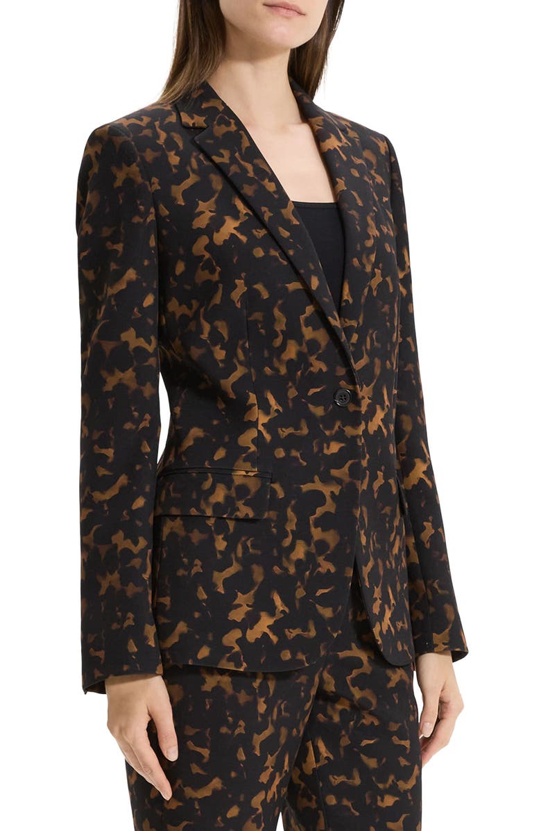 Theory Staple Slim Fit One-Button Blazer, Alternate, color,