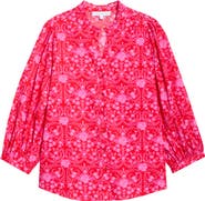 SUGARLIPS Cecy Floral Ima Button-Up Shirt