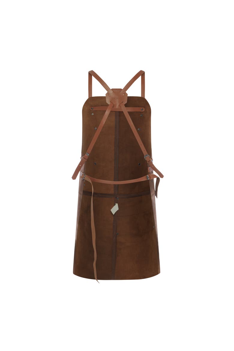Premium Apron, Alternate, color, Brown