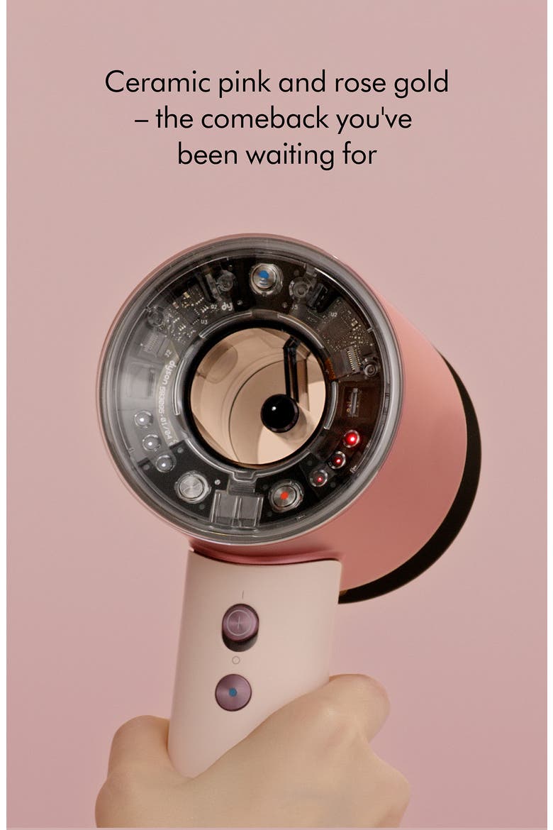 Supersonic Nural™ Hair Dryer, Alternate, color, CERAMIC PINK