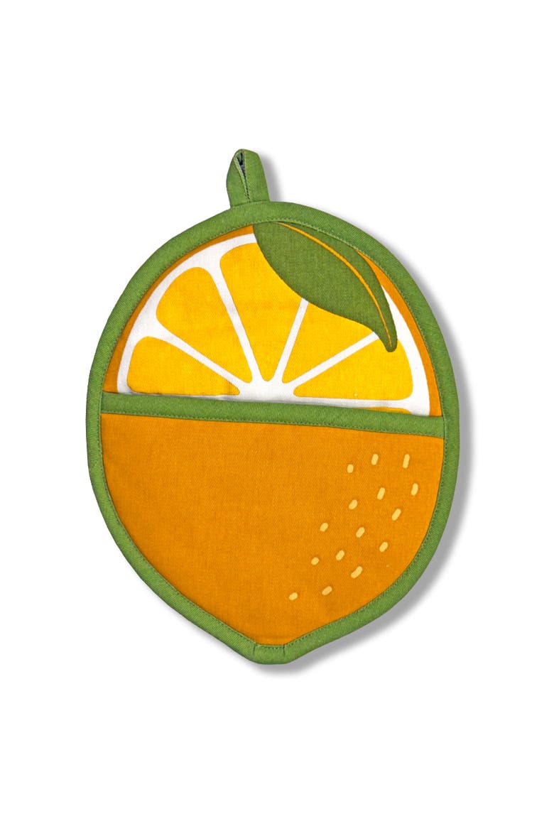 Tomato & Lemon Pot Holders Set of 2, Alternate, color, Red