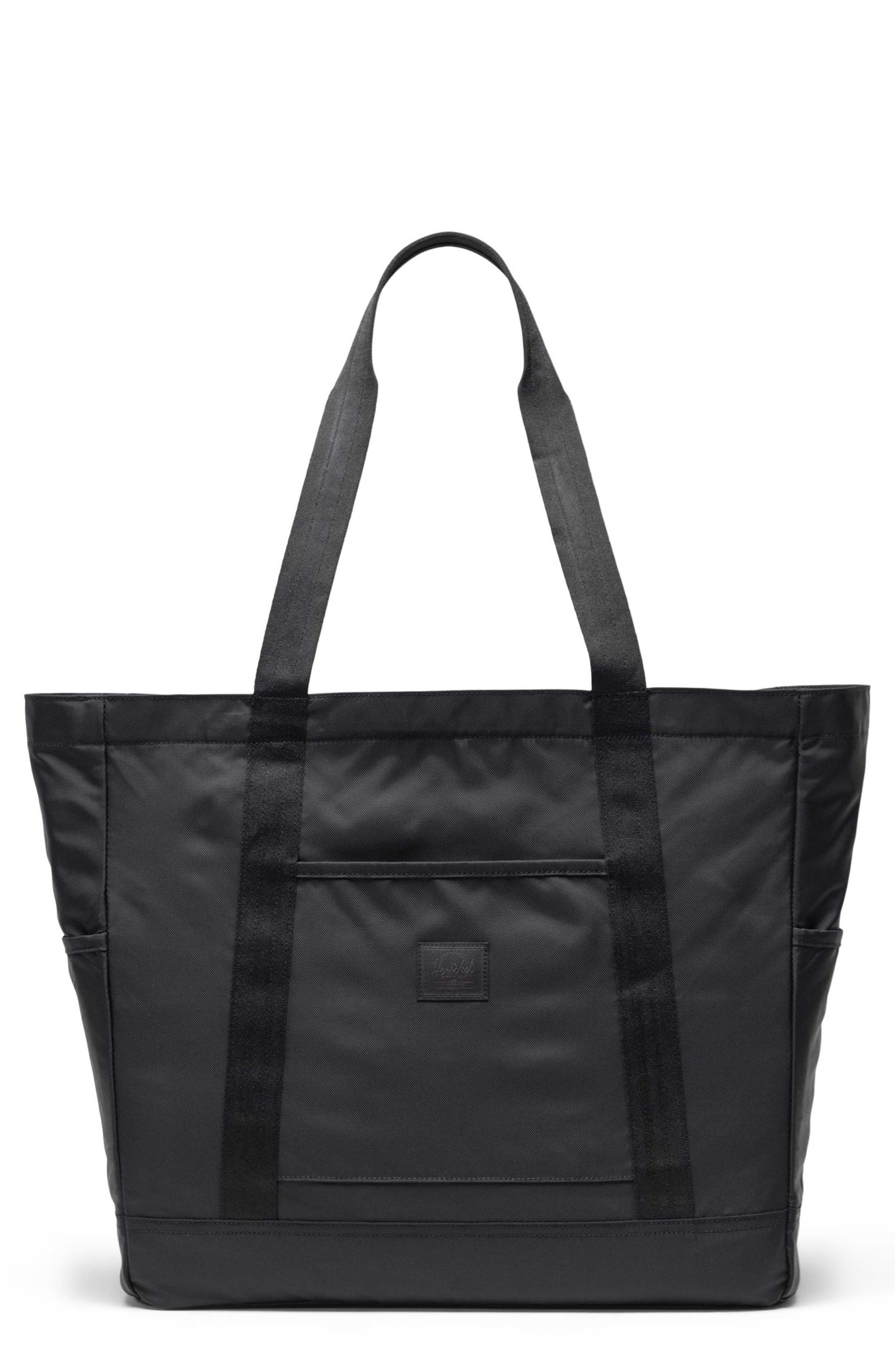 Herschel Supply Co. Heritage Tote, Main, color, Black