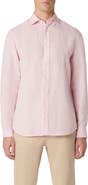 Bugatchi Axel Linen Button-Up Shirt