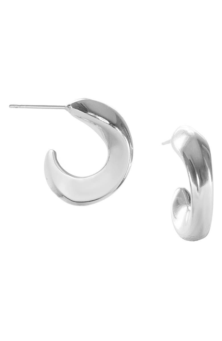 MARLYN SCHIFF Sia Hoop Earrings, Main, color, 
