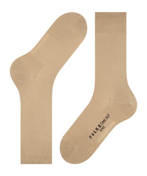 Falke Cool 24/7 Cooling Dress Socks In Nude