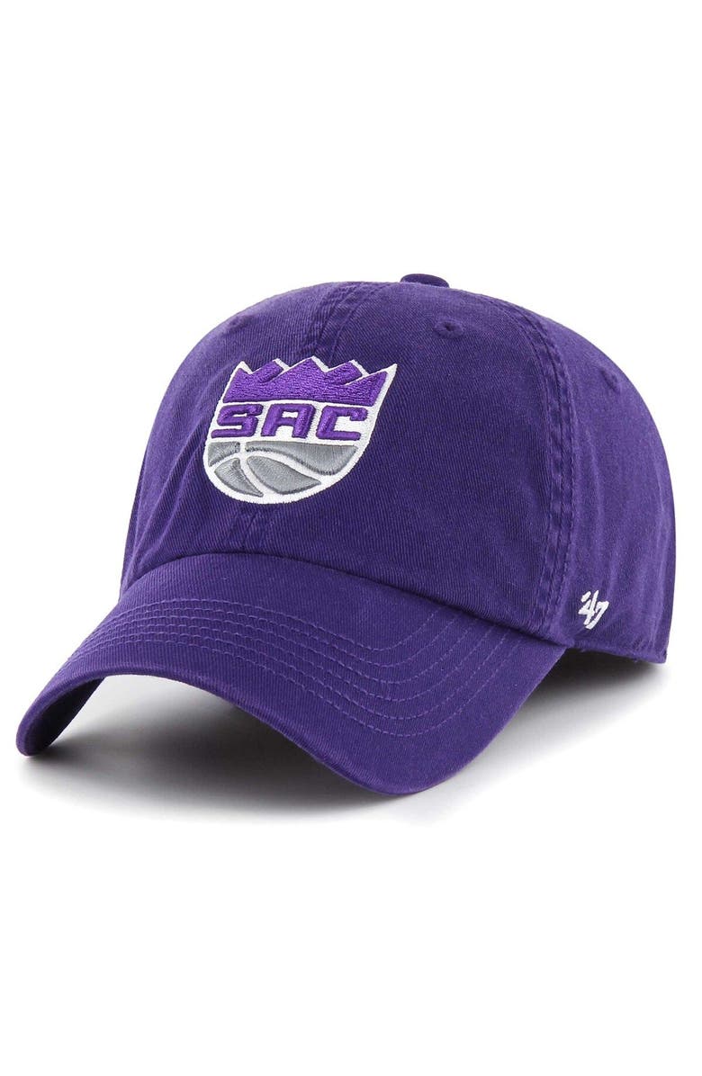 '47 Men's '47 Purple Sacramento Kings Classic Franchise Fitted Hat, Main, color,