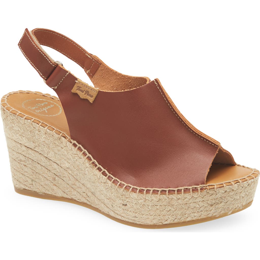 Toni Pons 'Lugano' Espadrille Wedge Sandal in Nougat  product