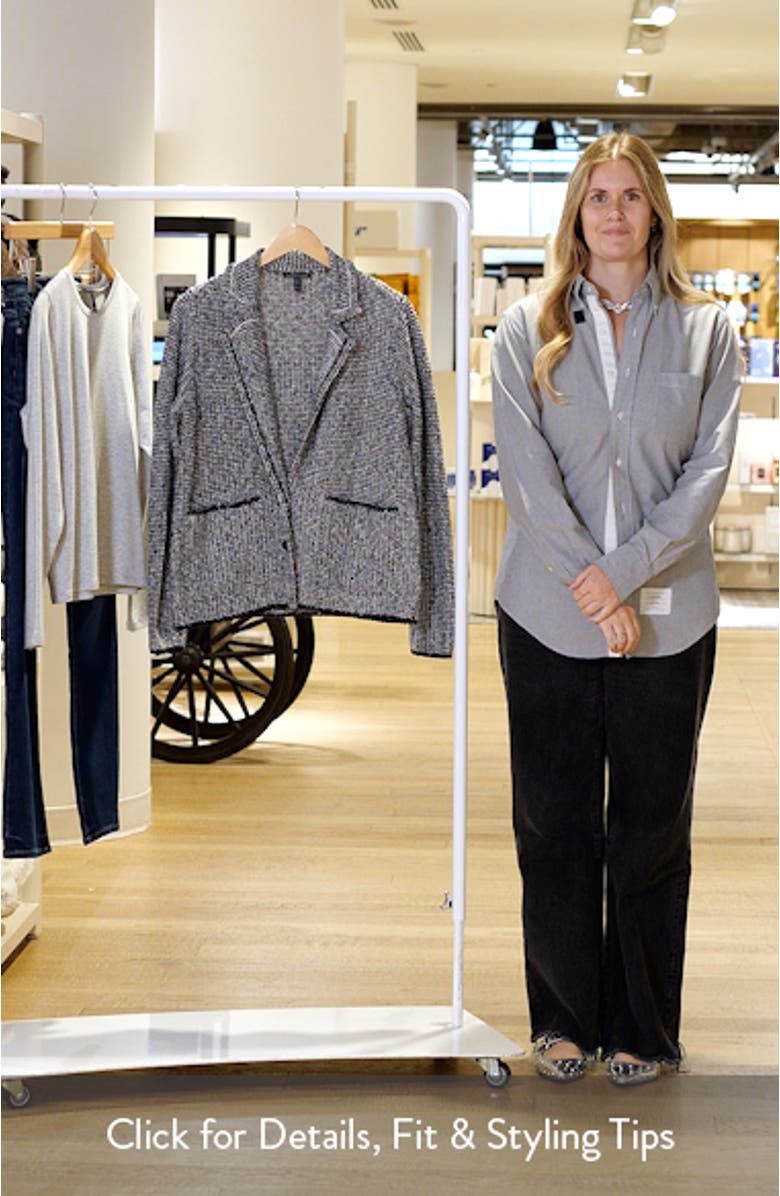 Cotton Blend Tweed Jacket, sales video thumbnail