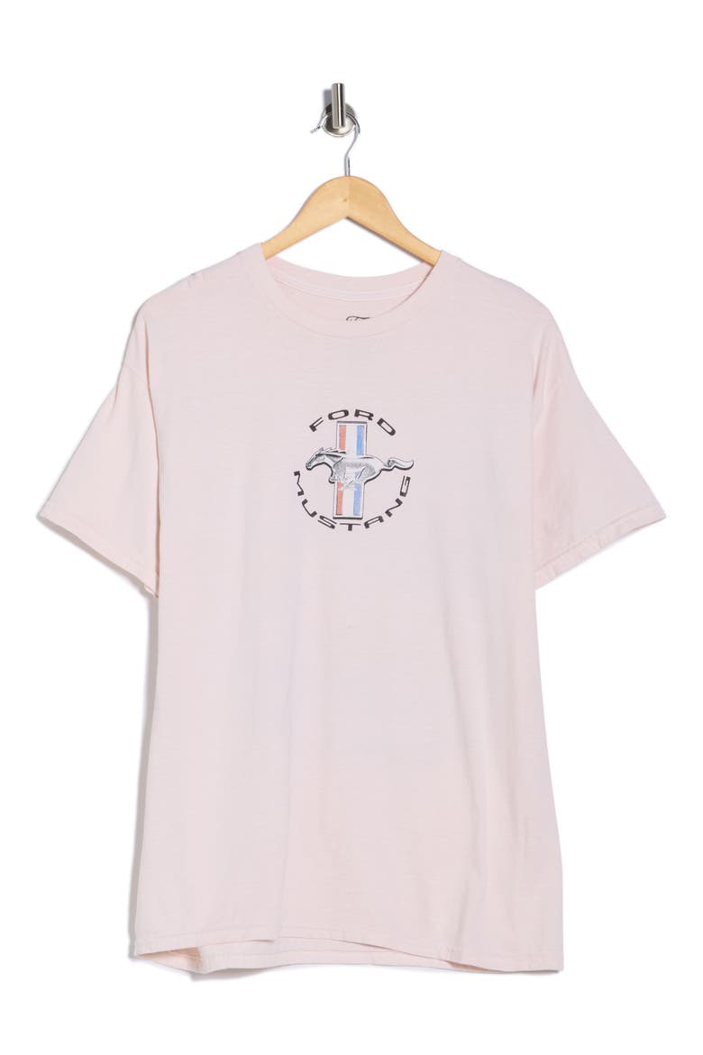 Ford Mustang Graphic T-Shirt, Alternate, color, SAND PIGMENT DYE