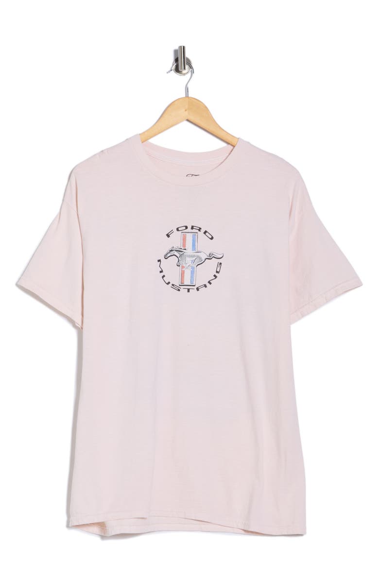 Merch Traffic Ford Mustang Graphic T-Shirt, Alternate, color, Sand Pigment Dye