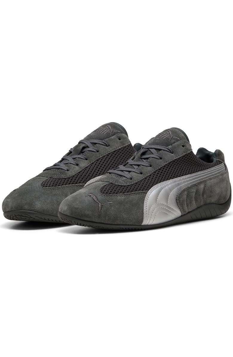 PUMA Gender Inclusive Speedcat Premium Sneaker, Main, color, Shadow Gray-Matte Silver