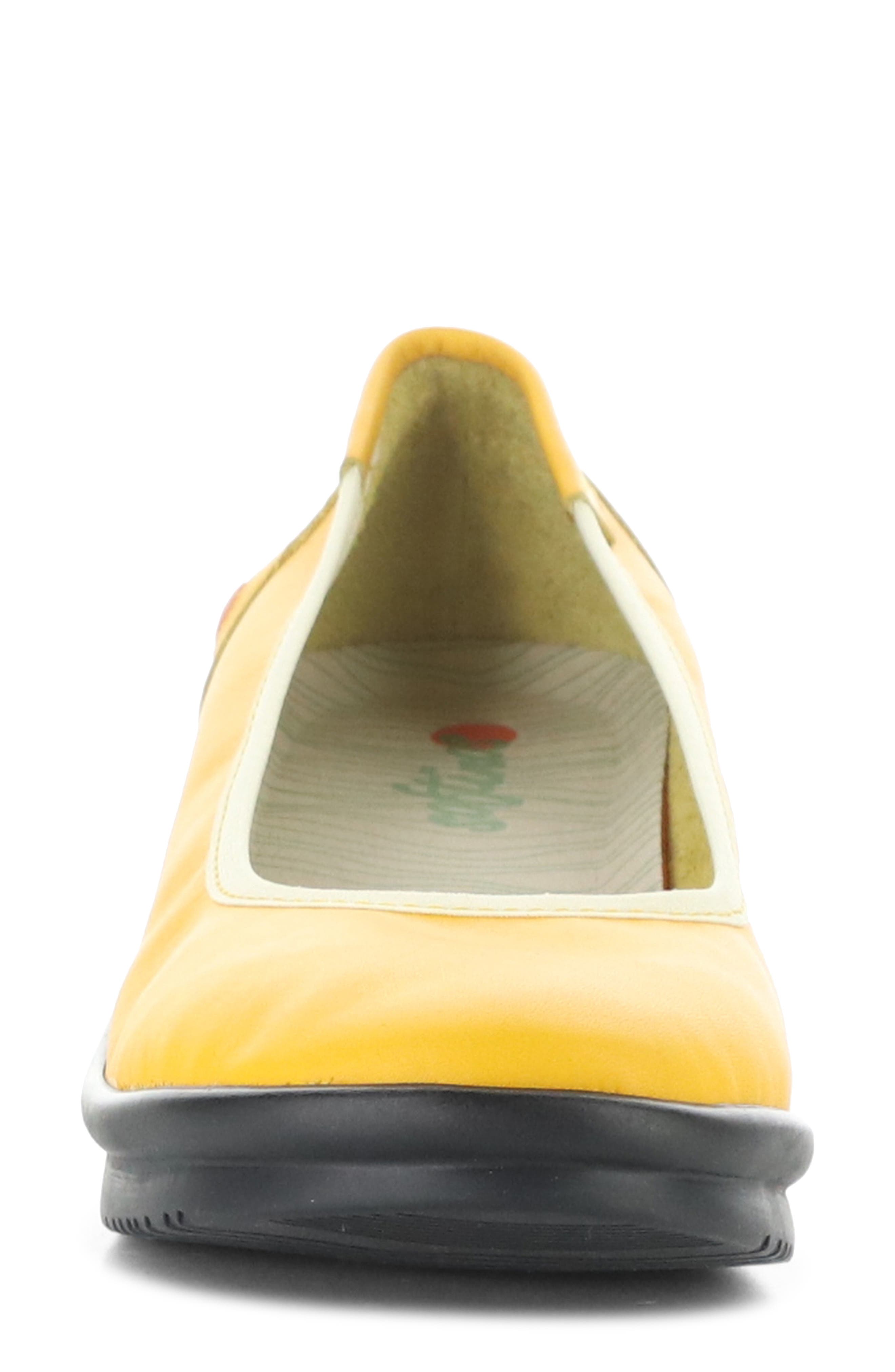 Rem Platform Wedge Pump, Alternate, color, YELLOW