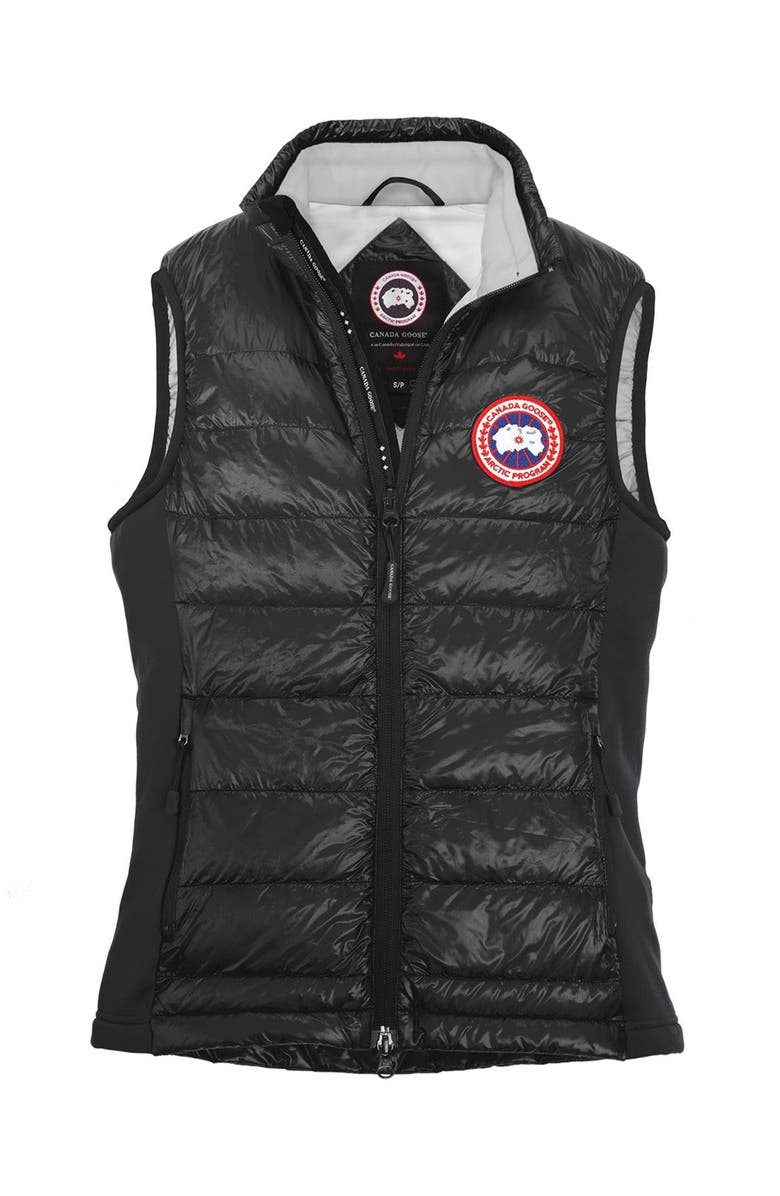 Canada Goose Hybridge Lite Packable Down Vest, Alternate, color, Black