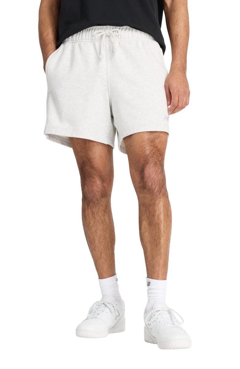 New Balance Athletic Fit Cotton Shorts, Main, color, 