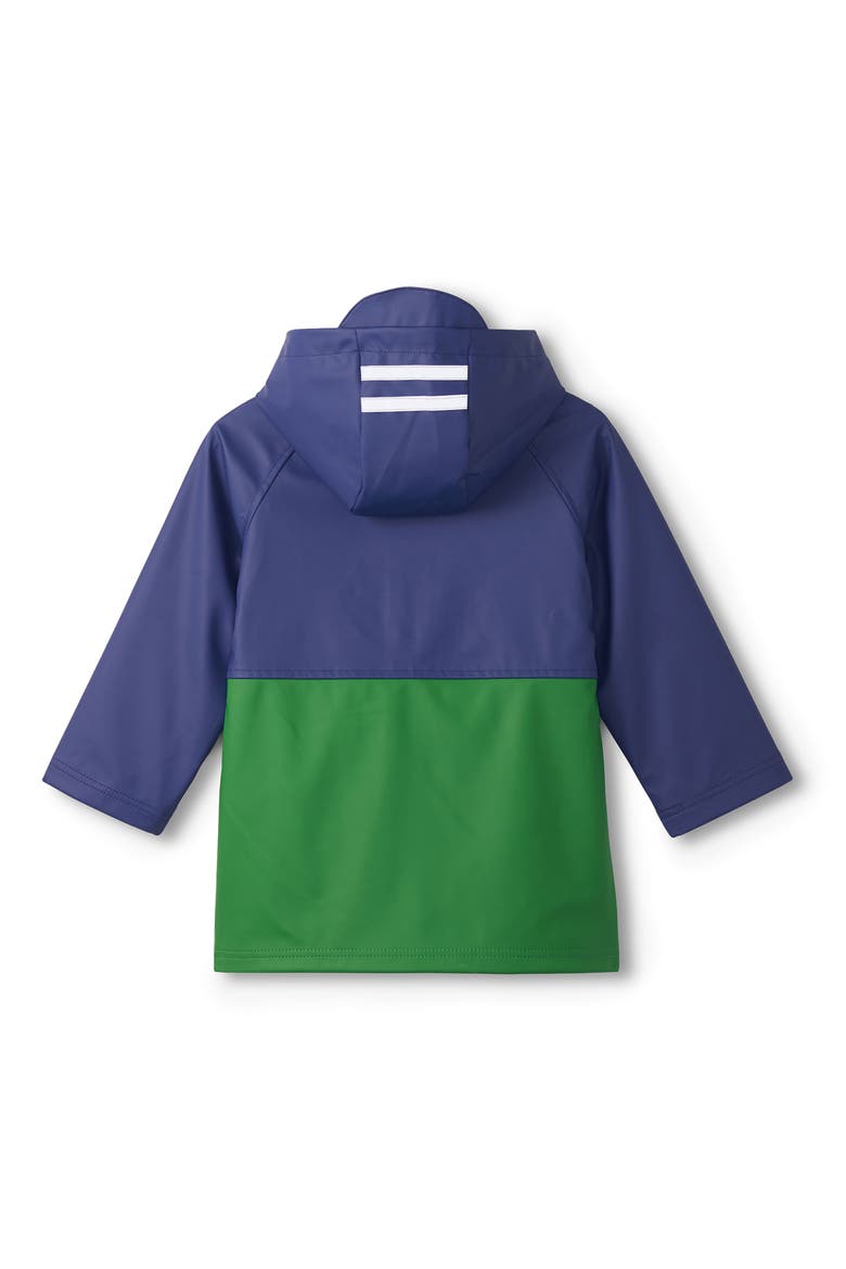 Kids' Juniper Hooded Raincoat, Alternate, color, BLUE