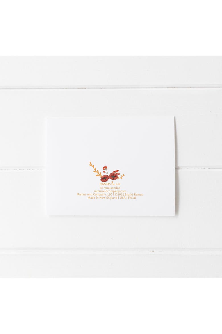 Fall/Halloween Greeting Cards "So Thankful Turkey", Alternate, color, Multi-Pack