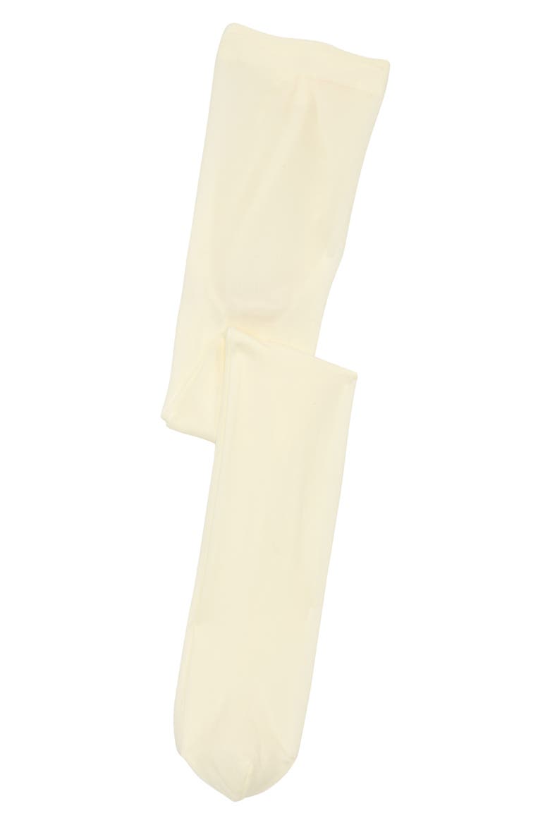 Kids' Microfiber Tights, Main, color, CREAM VANILLA