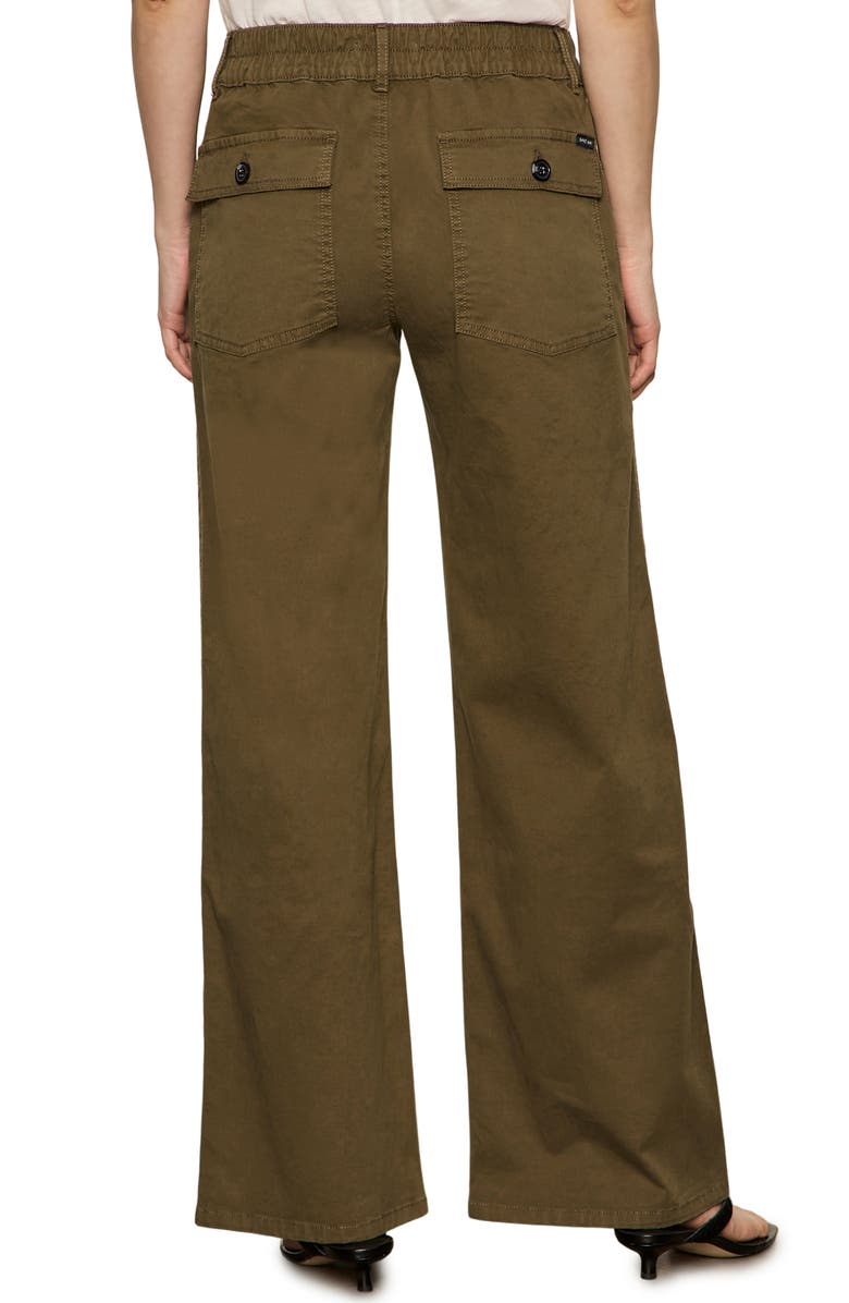 Cruiser Wide Leg Stretch Twill Pants