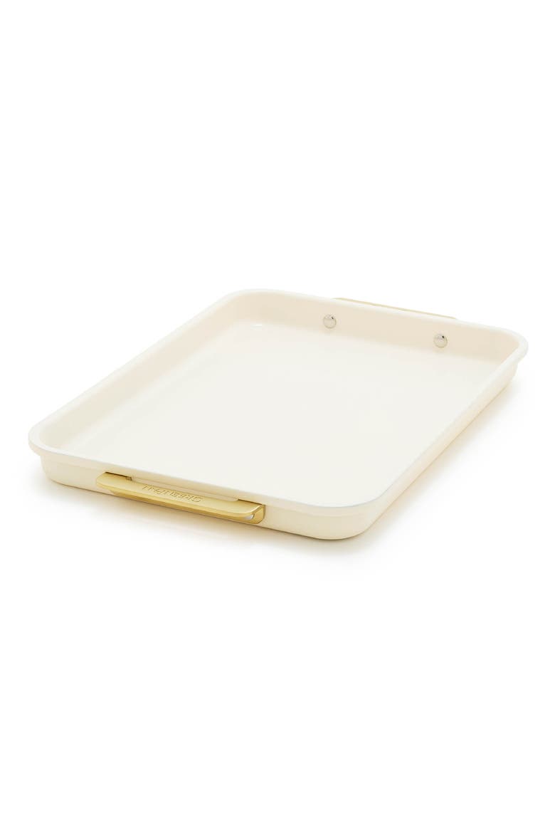 Ceramic Nonstick 13 x 9 Cookie Sheet, Main, color, CREAM