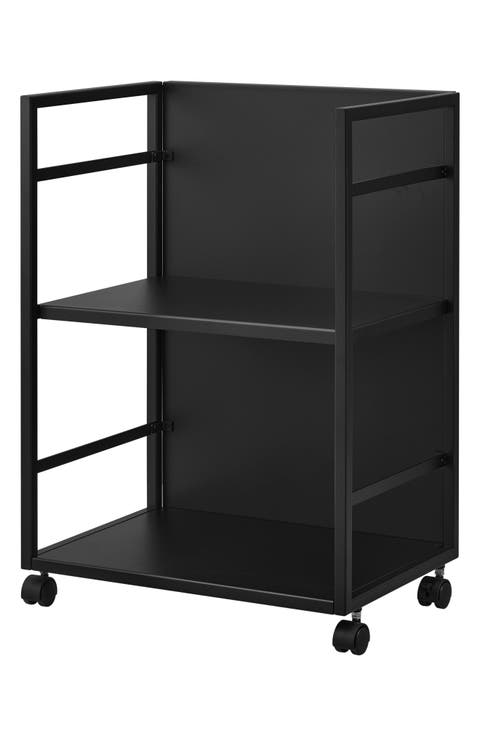 Two Tier Hideaway Storage Cart