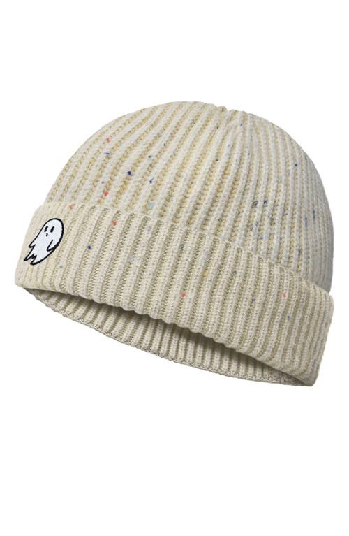 Dalix Ghost Fishermans Beanie Knit Watch Cap In Beige