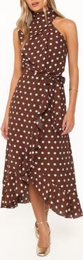 Petal & Pup Olana Polka Dot Midi Dress