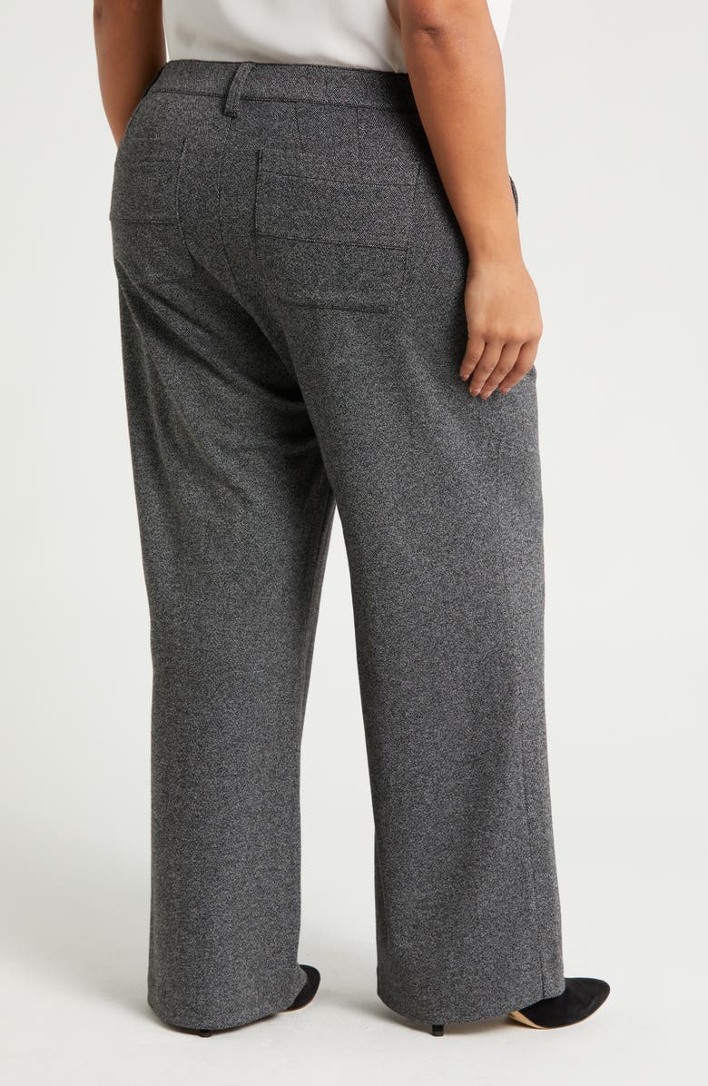 Wit & Wisdom 'Ab'Solution Skyrise Flat Front Wide Leg Pants, Alternate, color, 