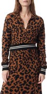 DO by Dee Ocleppo Barbara Leopard Jacquared Sweater