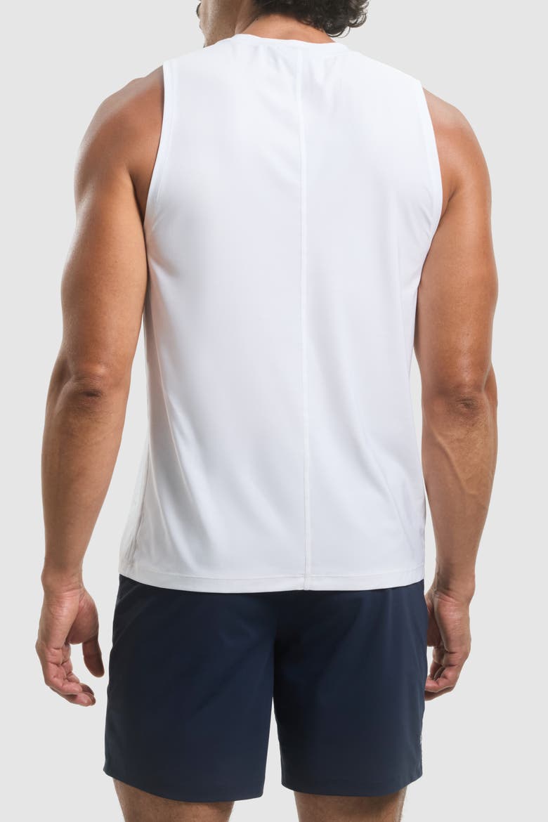 Essential Muscle Tank, Alternate, color, Bright White