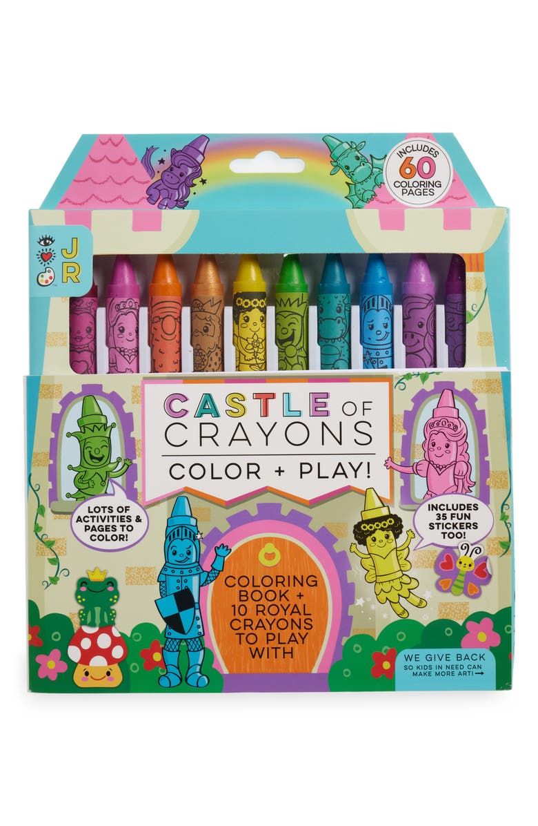 BRIGHT STRIPES Castle of Crayons Playset, Main, color, Multi