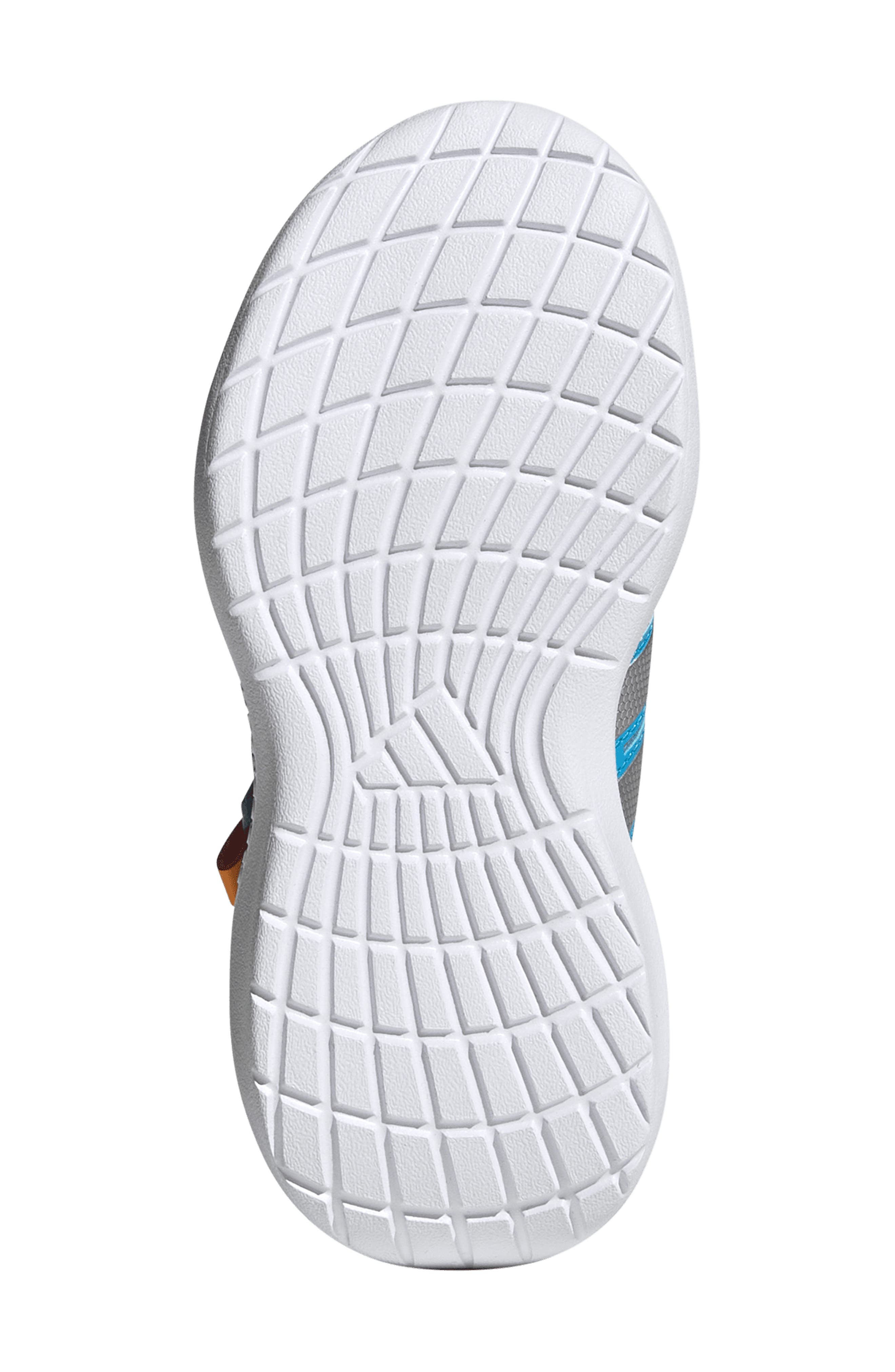 adidas Kids' Lightorama Sneaker, Alternate, color, Grey One/ Matte Silver/ Aqua