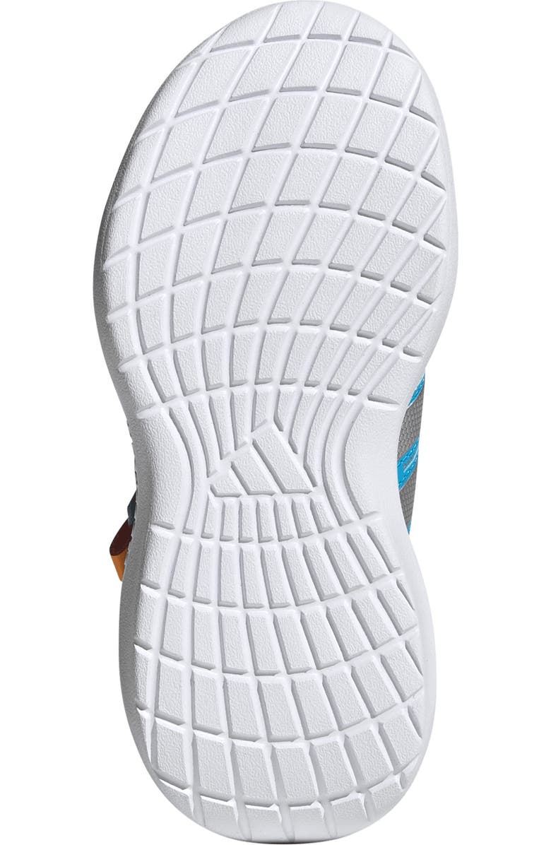 adidas Kids' Lightorama Sneaker, Alternate, color, Grey One/ Matte Silver/ Aqua