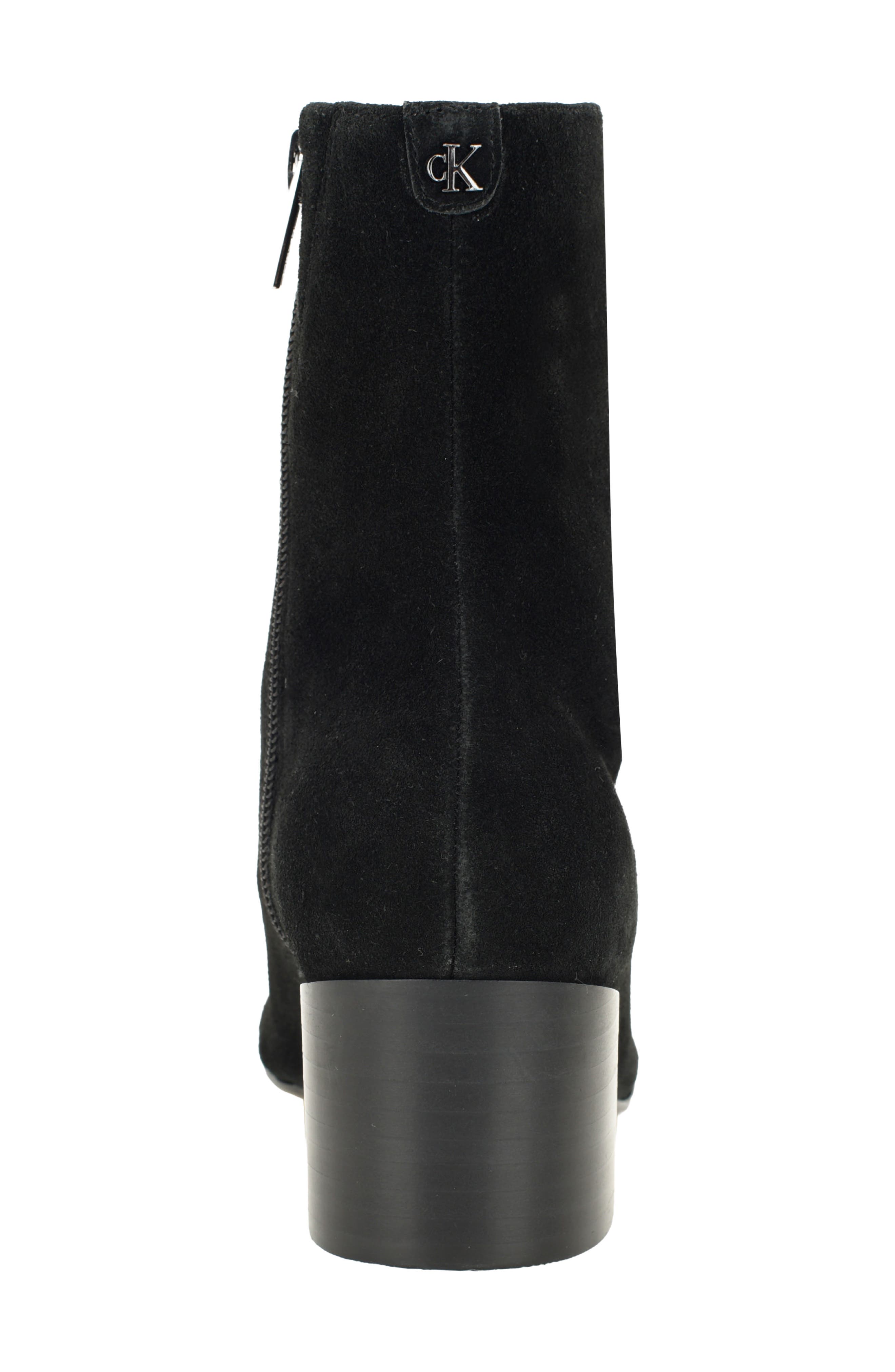 Rimidy Bootie, Alternate, color, BLACK SUEDE