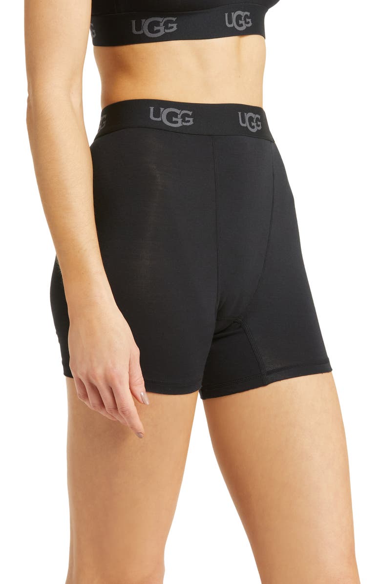 UGG<sup>®</sup> Alexiah Boy Shorts, Alternate, color, Blk