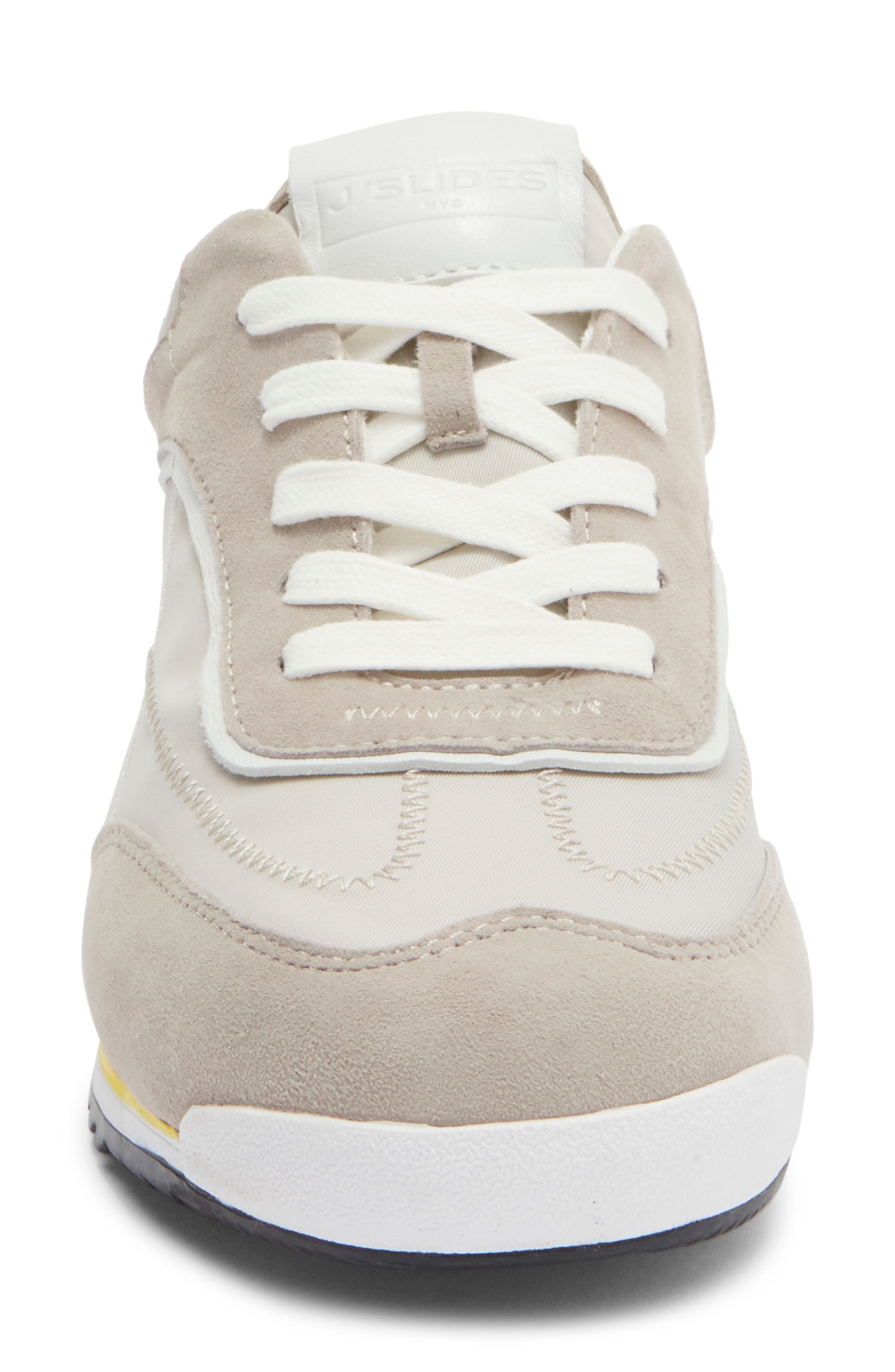 JSlides Abby Mixed Media Sneaker, Alternate, color, Grey