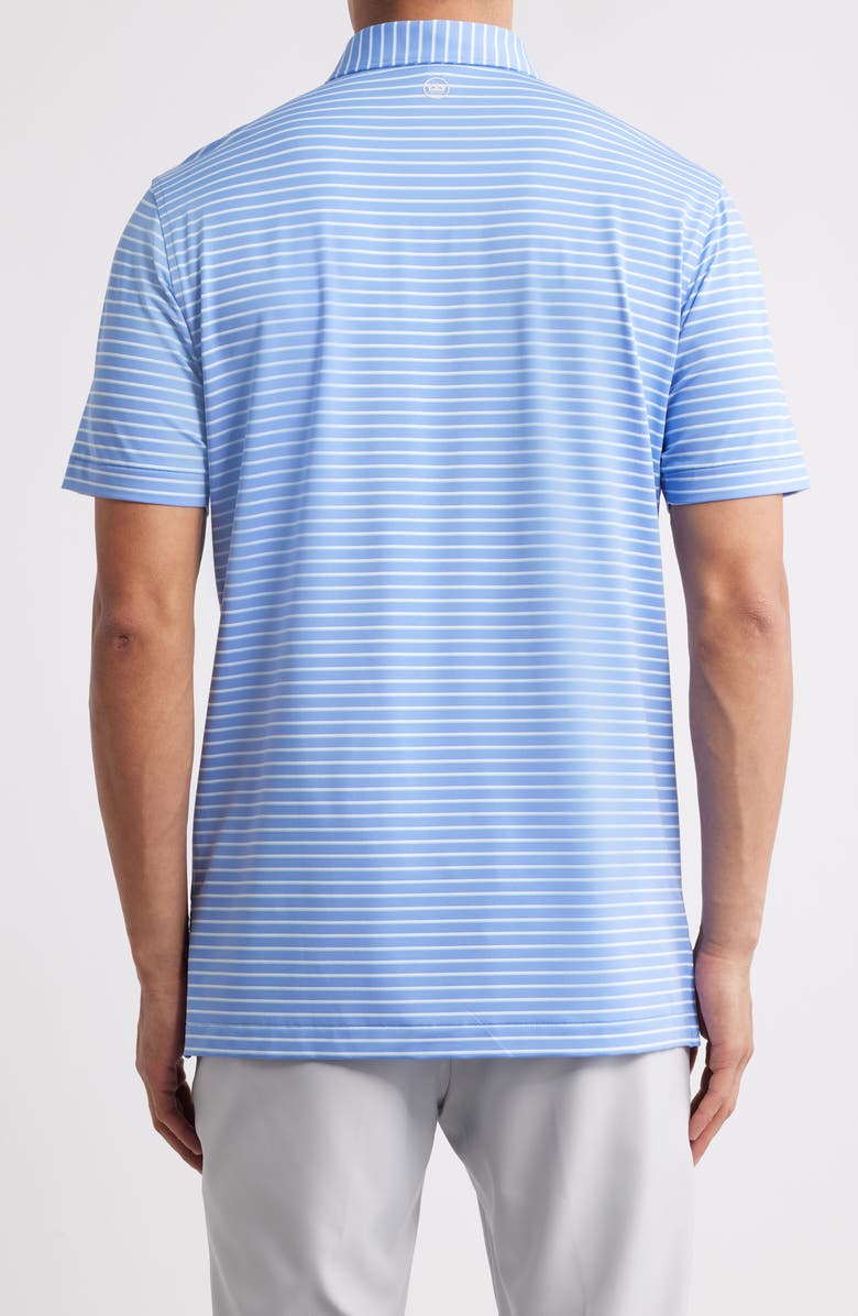 Peter Millar Basden Performance Jersey Polo, Alternate, color, Seaside Blue