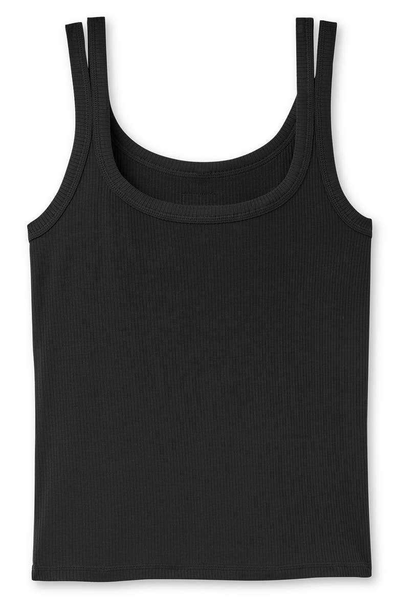 Nael Rib Tank, Alternate, color, BLACK
