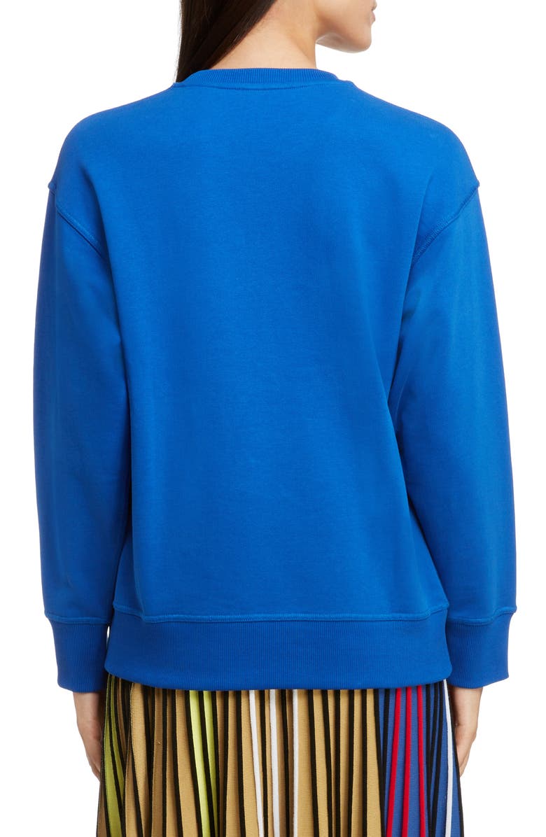 KENZO Bicolor Embroidered Tiger Sweatshirt, Alternate, color, 