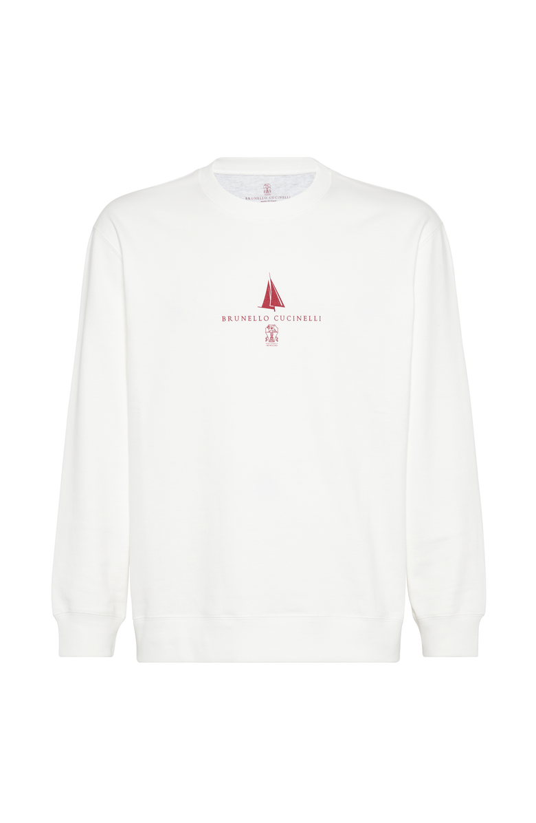 Brunello Cucinelli Cotton French terry sweatshirt, Main, color,