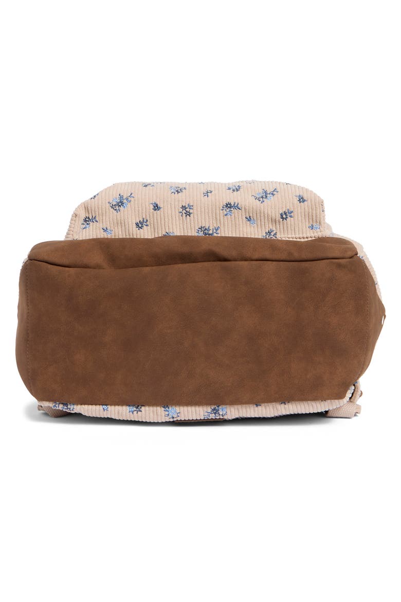 Corduroy Backpack & Lunch Bag Set, Alternate, color, DITSY FLORAL