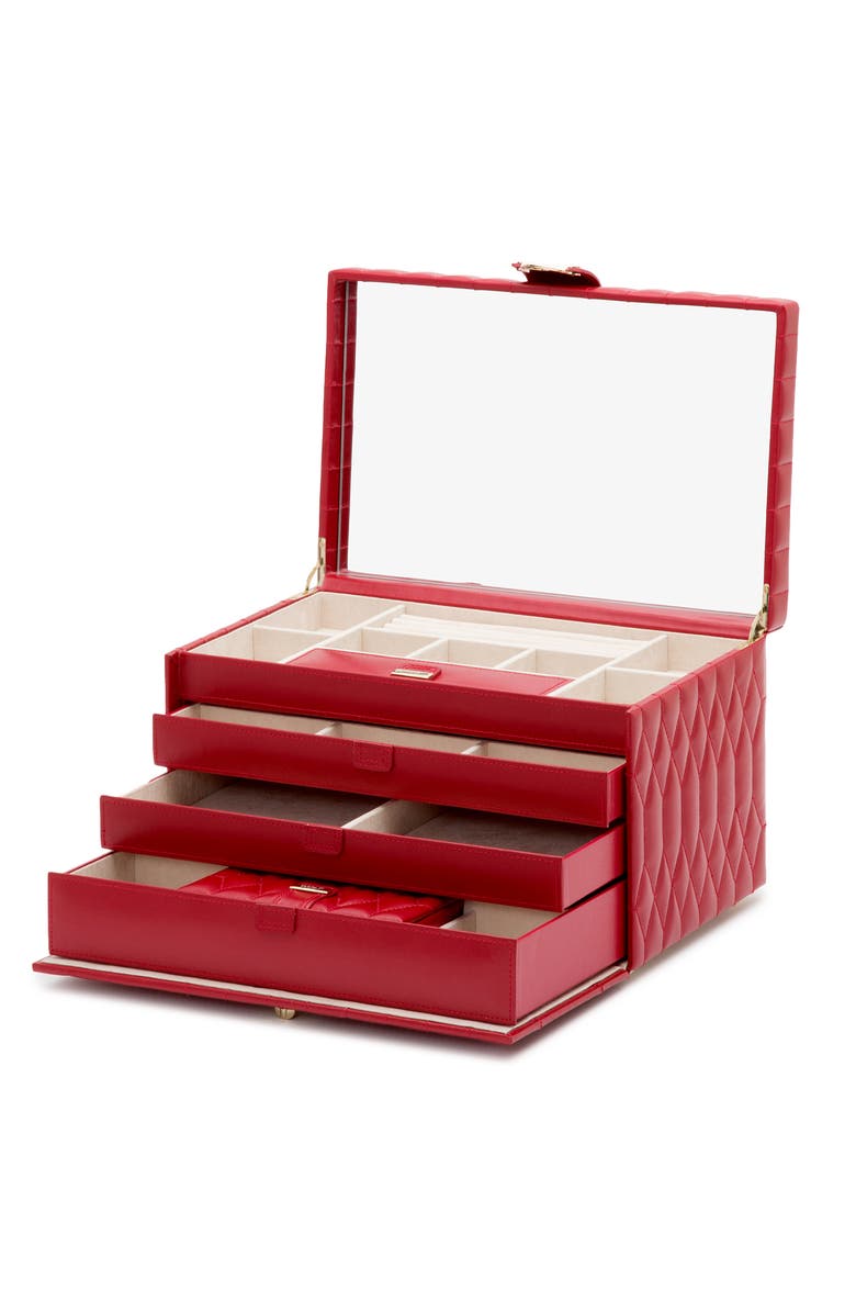 WOLF Caroline Large Jewelry Case, Alternate, color, 