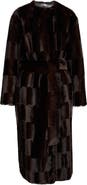 Stand Studio Isa Reversible Faux Fur & Faux Leather Coat