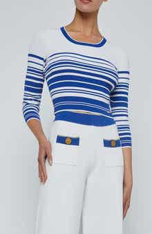 Yukio Stripe Rib Sweater