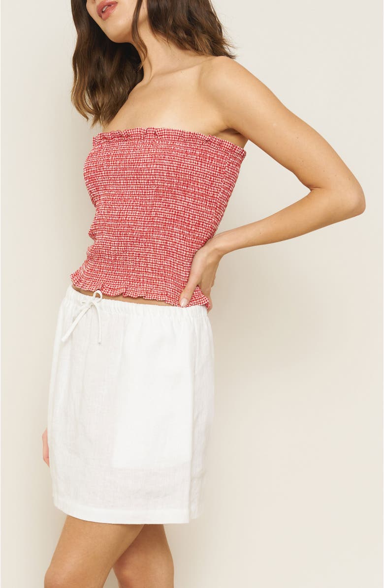 Whimsy + Row Matilda Top, Alternate, color, Red Gingham