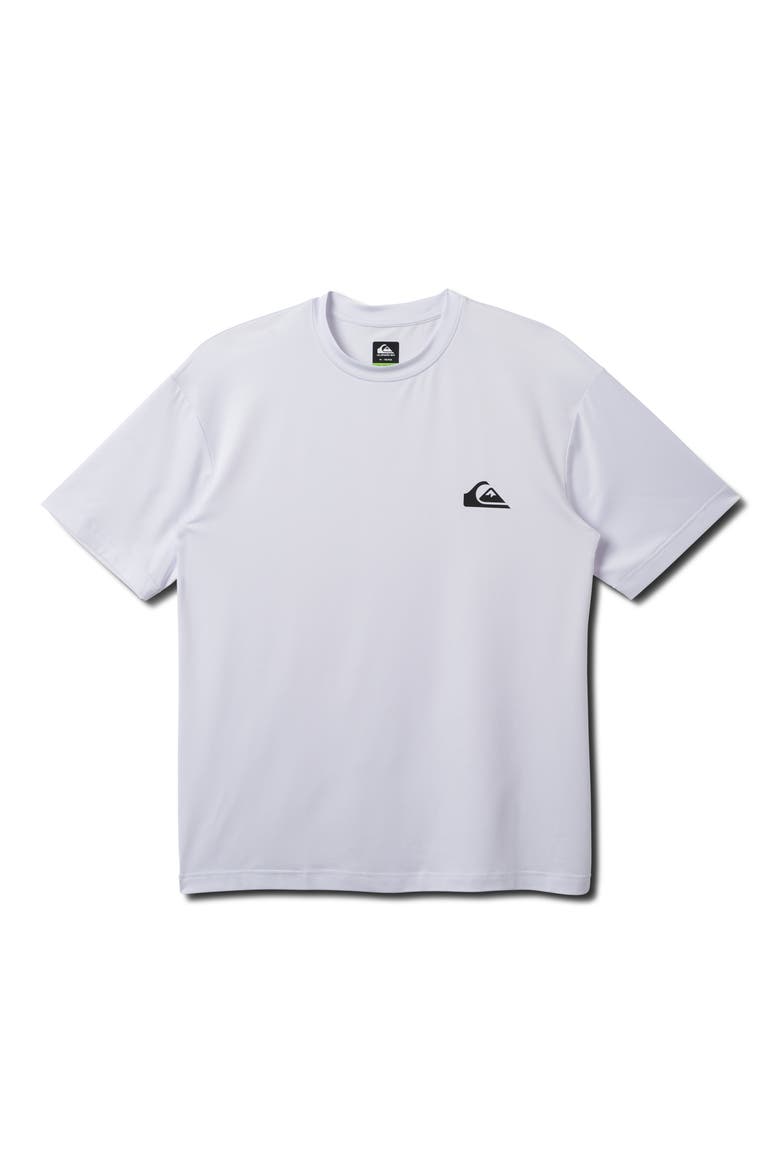 Everyday Surf Short Sleeve Rashguard, Main, color, WHITE