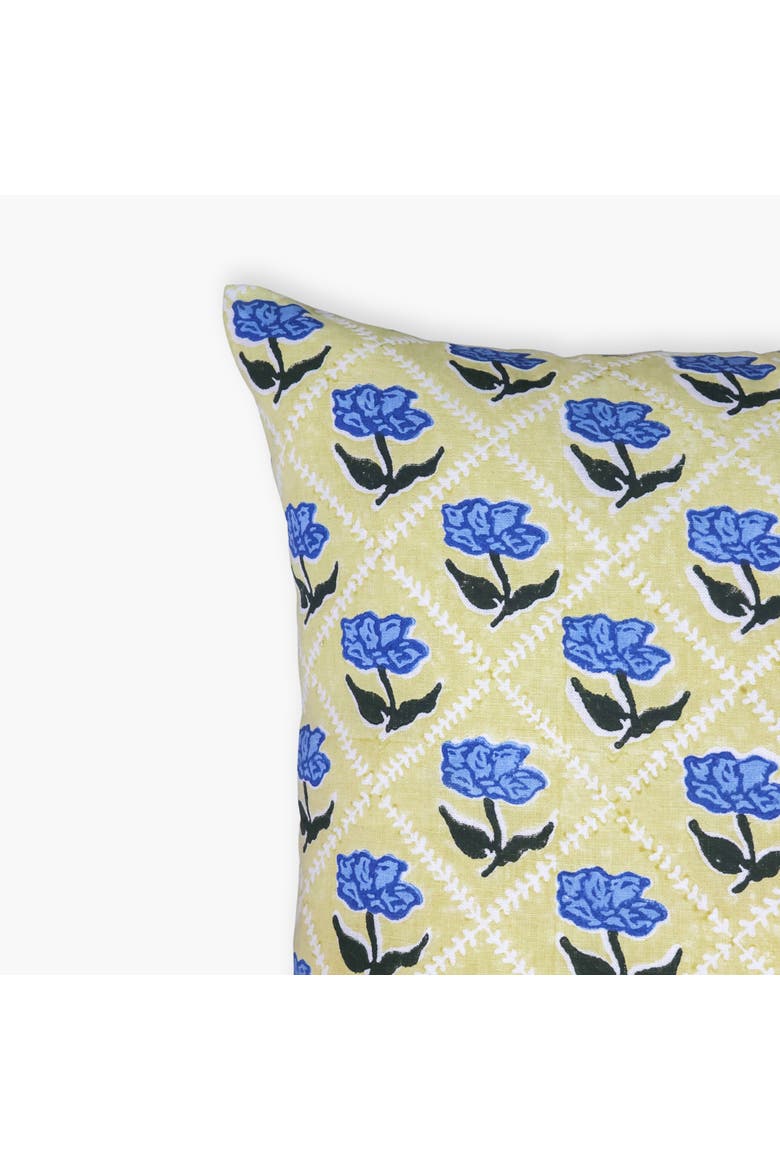 Noor Throw Pillow Cover, Alternate, color, Butter Yellow