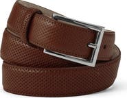 Lands' End Buffalo Leather Chino Belt