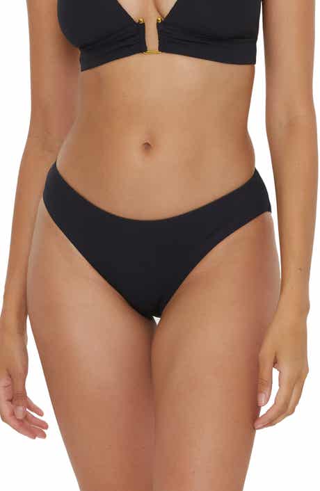 Becca Modern Edge Ribbed Hipster Bikini Bottoms